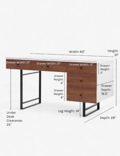Avrile Desk -VIAN Furniture Shop avrile desk 10