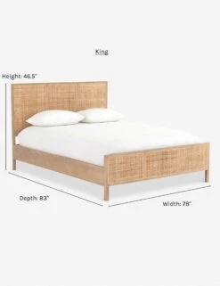 Hannah Platform Bed -VIAN Furniture Shop bellamy bed natural 10 king 1f844131 2b0f 4fd5 8f72 f91c69188e68