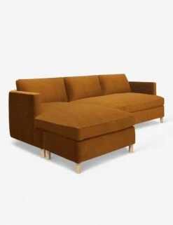Belmont Sectional Sofa By Ginny Macdonald -VIAN Furniture Shop belmont sectional velvet cognac 3 laf 1 c364d391 6b59 436b 89c8 a2b74782b07a