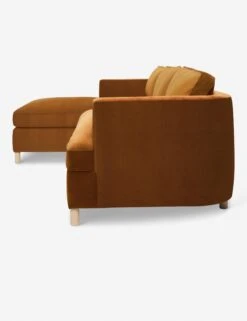 Belmont Sectional Sofa By Ginny Macdonald -VIAN Furniture Shop belmont sectional velvet cognac 6 laf 0ee9df8b 7eda 409a 933c 01c753ec5d52