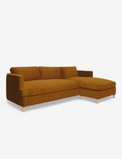 Belmont Sectional Sofa By Ginny Macdonald -VIAN Furniture Shop belmont sectional velvet cognac 7 rtf 40003bbb ce65 494f a7bf 28cf56d47da3