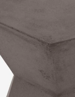 Kai Indoor/Outdoor Side Table -VIAN Furniture Shop bento accent table slate grey concrete dark 2 01