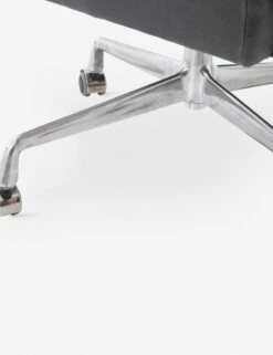 Camden Leather Office Chair, Ebony -VIAN Furniture Shop camden desk chair ebony 4 1