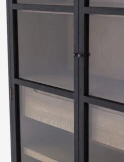 Carly Curio Cabinet -VIAN Furniture Shop carly cabinet black 2