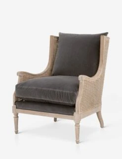 Oxford Accent Chair -VIAN Furniture Shop churchill club chair dark dove velvet 1 02 1