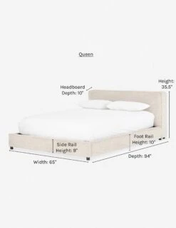 Clario Bed -VIAN Furniture Shop clario bed queen