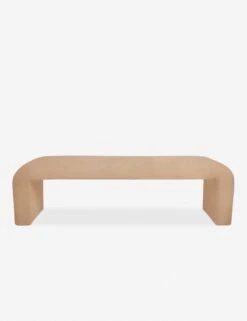 Tate Bench -VIAN Furniture Shop curved bench buff como 1