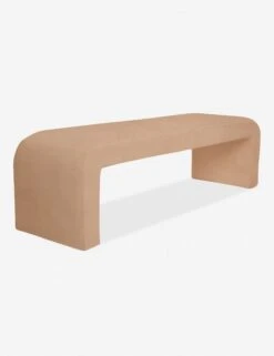 Tate Bench -VIAN Furniture Shop curved bench buff como 2