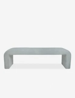 Tate Bench -VIAN Furniture Shop curved bench dove como 1
