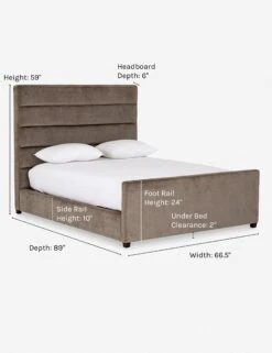 Delicia Platform Bed -VIAN Furniture Shop delicia platform bed sage velvet
