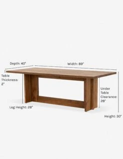 Elexis Dining Table -VIAN Furniture Shop elexis dining table