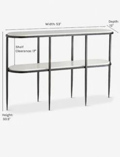 Elton Console Table By Arteriors -VIAN Furniture Shop elton console