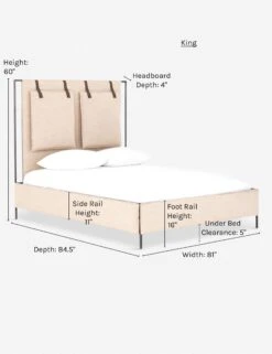 Eowyn Bed -VIAN Furniture Shop eowyn bed king