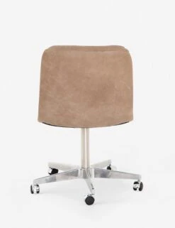 Frassia Office Chair -VIAN Furniture Shop frassia desk chair natural washed mushroom 7