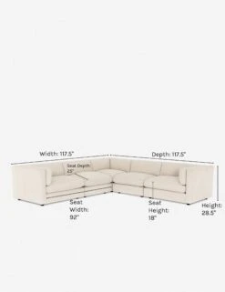 Gennie Corner Sectional Sofa -VIAN Furniture Shop gennie corner sectional sofa