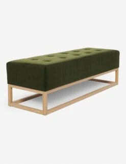 Grasmere Bench By Ginny Macdonald -VIAN Furniture Shop grasmere bench velvet jade 2