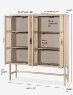 Hannah Cabinet -VIAN Furniture Shop hannah cabinet natural 1f31b60f a990 4b73 b96f 9af94ac2e86d
