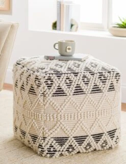Eulia Square Pouf -VIAN Furniture Shop hgpf007 styleshot 201
