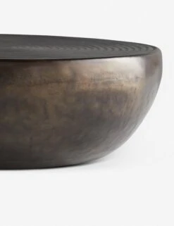 Hosanna Round Coffee Table -VIAN Furniture Shop hosanna small cocktail table antiqued bronze 1 1