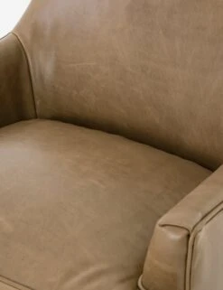 Ilona Leather Accent Chair -VIAN Furniture Shop ilona chair taupe leather 7 725412aa de4a 4520 bf70 5df5c8237a8b
