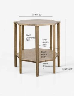 Ivone Side Table -VIAN Furniture Shop ivone washed walnut 37cd35fa c4c6 418a bc67 dd6be48fe9c6