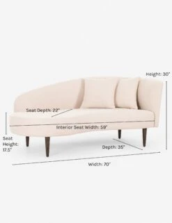 Jodie Chaise -VIAN Furniture Shop jody right facing chaise