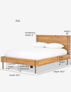 Karma Platform Bed -VIAN Furniture Shop karma platform bed king