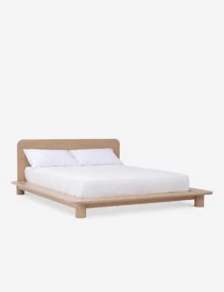 Kiral Bed By Sun At Six -VIAN Furniture Shop kiral platform bed headboard nude 2 1