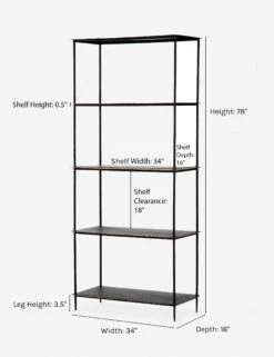 Kirby Bookcase -VIAN Furniture Shop kirby bookcase
