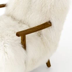 Kora Accent Chair -VIAN Furniture Shop kora armchair mongolia cream fur 8