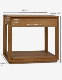 Lailah Nightstand -VIAN Furniture Shop lailah side table 7