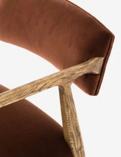 Larabee Accent Chair -VIAN Furniture Shop larabee arm chair burnt auburn 6 1 30a80e08 7177 403d 88cc e8a2da372002