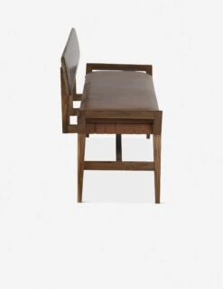 Sienna Leather Bench -VIAN Furniture Shop lvr00121 2