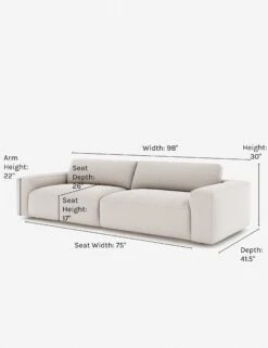 Mackenzie Sofa -VIAN Furniture Shop mackenzie sofa cloud