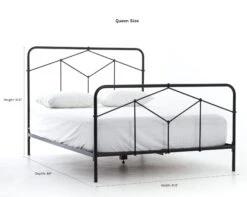 Maddie Bed -VIAN Furniture Shop maddiequeendimensions 1