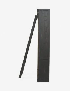 Mallory Bookcase With Ladder -VIAN Furniture Shop mallory bookcase with ladder black 9