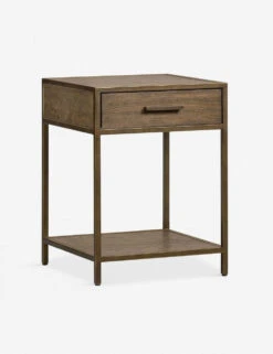 Mariam Nightstand -VIAN Furniture Shop mariam nightstand dark hazel 8 1