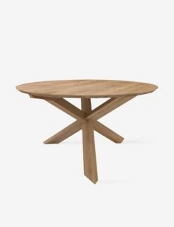 Marteena Round Dining Table -VIAN Furniture Shop marteena round dining table oak 3 1564991625 1 a838adbd 295d 476a b367 2868b8472e67