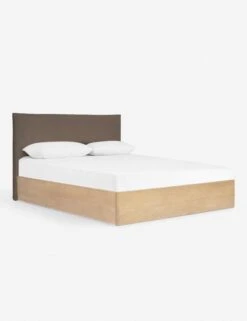 Nia Bed -VIAN Furniture Shop nia bed l0457336 mushroom 2 1