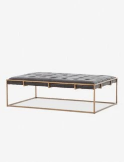 Olwina Leather Coffee Table
