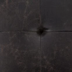 Olwina Square Leather Coffee Table -VIAN Furniture Shop olwina square coffee table railto ebony 2