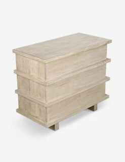 Corliss 3-Drawer Dresser, White Wash -VIAN Furniture Shop ow280 s 11 lg