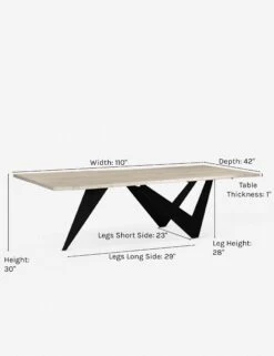 Pacey Dining Table -VIAN Furniture Shop pacey dining table 1 dbe09777 7cb0 4c02 8458 d0ac51f85809