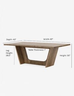 Palmera Dining Table -VIAN Furniture Shop palmera dining table