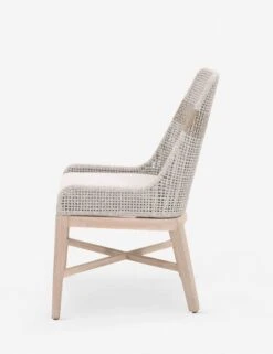 Panorama Indoor / Outdoor Dining Chair (Set Of 2) -VIAN Furniture Shop panorama indoor outdoor dining chair white taupe set of 2 2 1