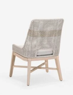 Panorama Indoor / Outdoor Dining Chair (Set Of 2) -VIAN Furniture Shop panorama indoor outdoor dining chair white taupe set of 2 3 1