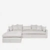 Parque Slipcover Sectional Sofa -VIAN Furniture Shop parque left facing slipcover sectional 1