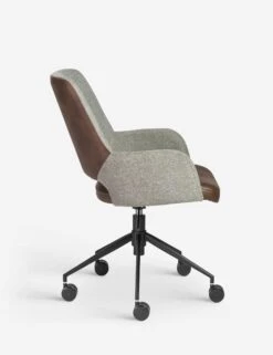 Randy Office Chair -VIAN Furniture Shop randy office chair gray and brown 2 7293ea26 d30f 4c0d 837c d1bb44f288da