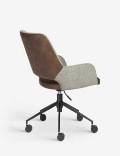 Randy Office Chair -VIAN Furniture Shop randy office chair gray and brown 3 4f25a895 102e 4b4b bf60 b05c4ea7885f