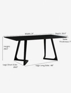 Reya Dining Table 17 Reya Dining Table -VIAN Furniture Shop reya dining table